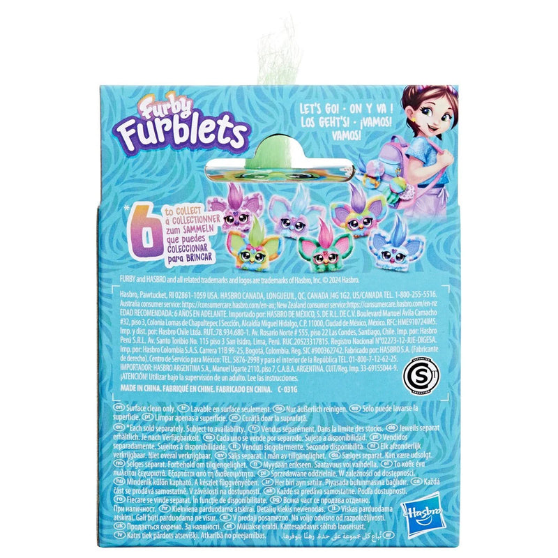 Furby Furblets Pix-Elle Colorful Plush