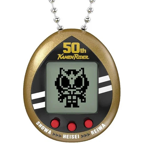 Tamagotchi Kamen Rider Legacy Gold Version Digital Pet