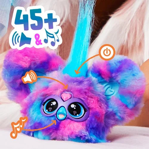 Furby Furblets K-Pop Luv-Lee Purple and Blue Plush