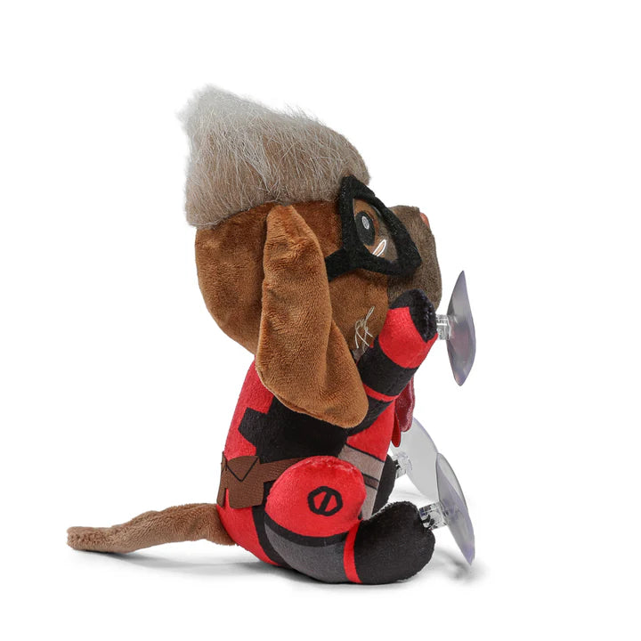 Kidrobot Deadpool $ Wolverine Dogpool Plush Window Clinger