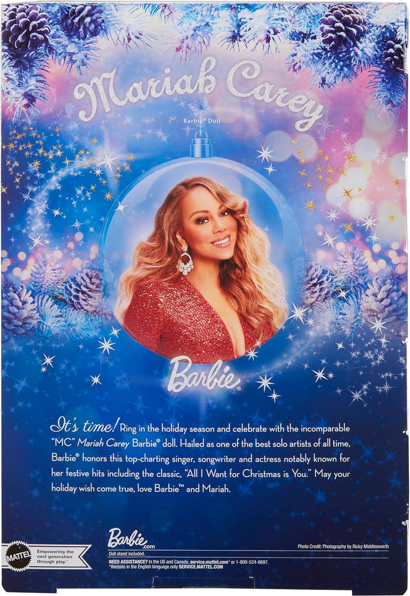 Mattel Barbie x Mariah Carey Holiday 2023 Celebration Doll