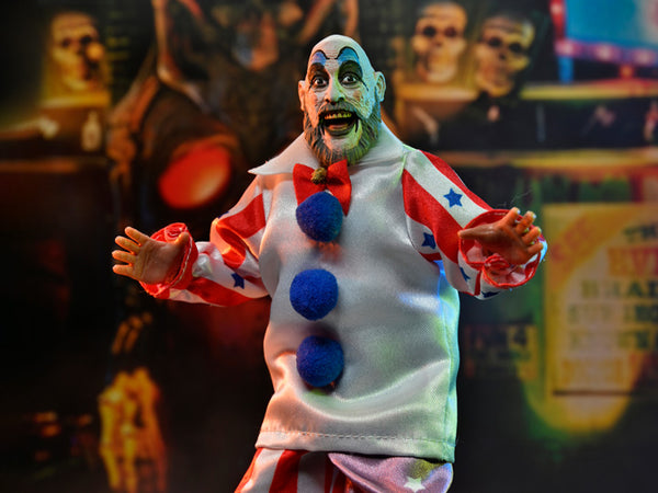 House of 1000 Corpses 20th Anniversary Captain Spaulding 8" Clothed Figure