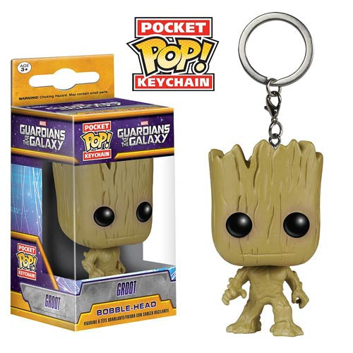 Funko Pocket Pop! Marvel Guardians of the Galaxy Groot Vinyl Figure Key Chain