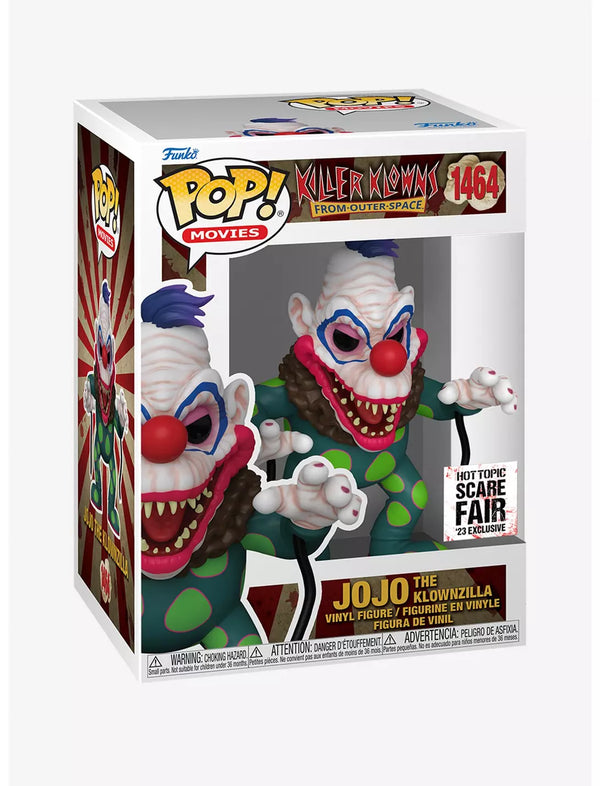 Funko Pop! Killer Klowns from Outer Space: JoJo the Klownzilla #1464 HT Share Fair Exclusive