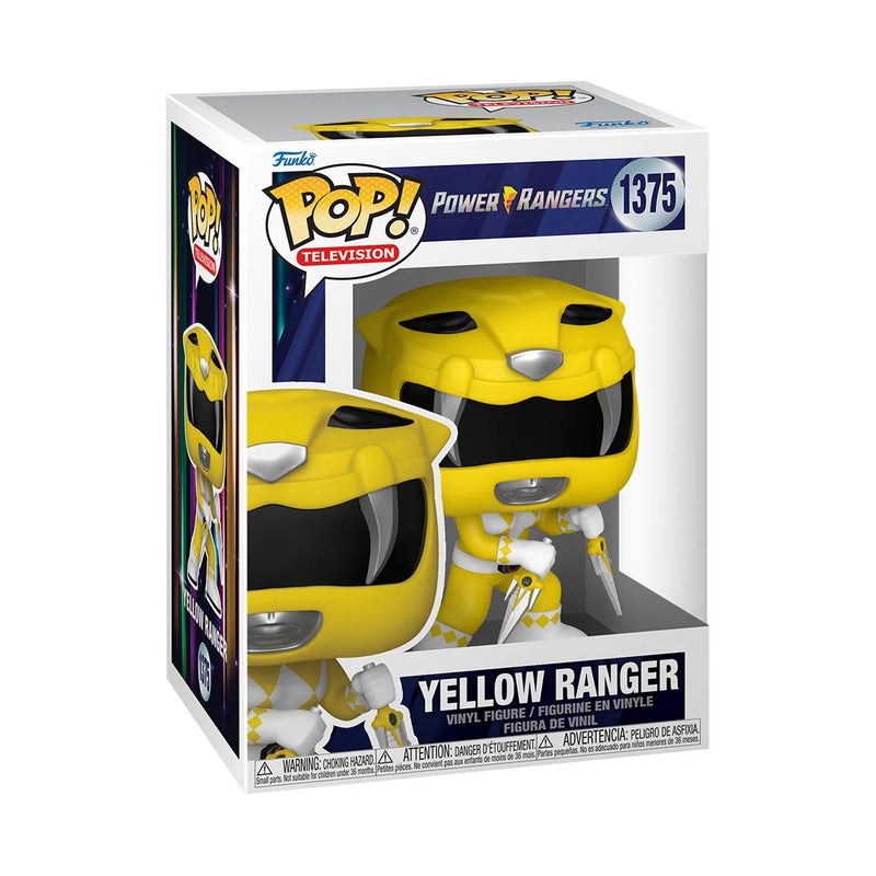 Funko Pop! Mighty Morphin Power Rangers 30th Anniversary Yellow Ranger Vinyl Figure