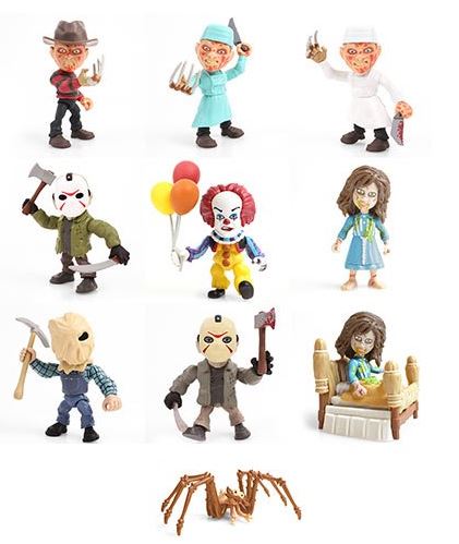 The Loyal Subjects Horror Action Vinyls Wave 1 Display Box