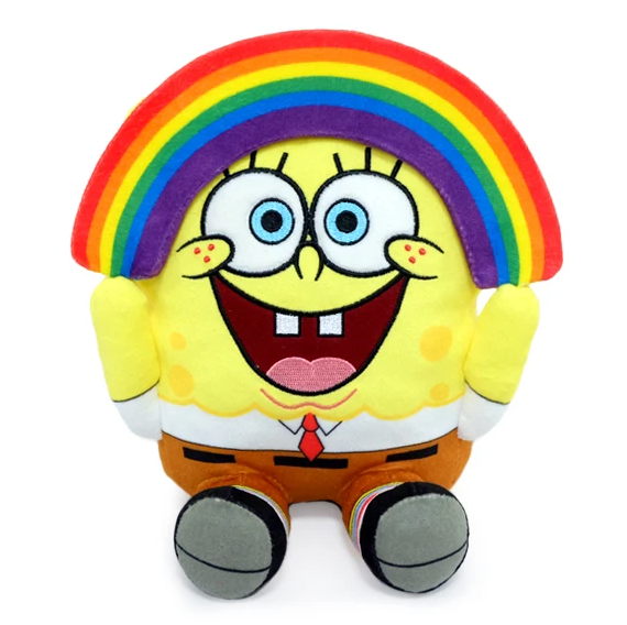 Nickelodeon: SpongeBob 8" Phunny Plush- Rainbow