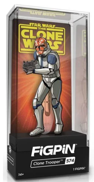 Star Wars: Clone Wars - Clone Trooper #574 Enamel Pin