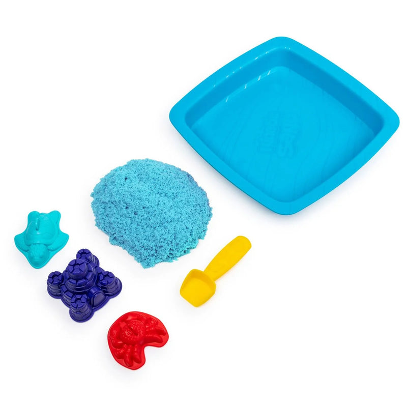 Kinetic Sand Blue Sand Sandbox Playset