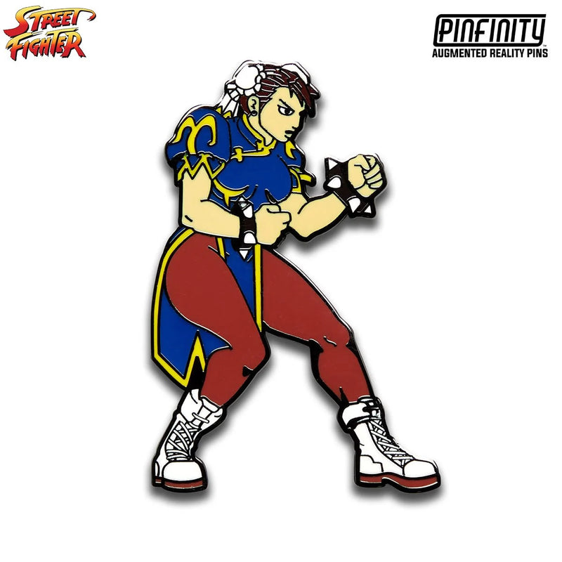 Street Fighter: Chun-Li Augmented Reality Enamel Pin