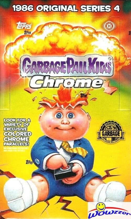 2021 Topps Garbage Pail Kids GPK: Chrome series 4 Hobby Sealed Box