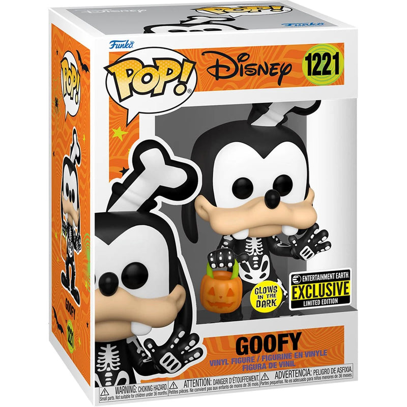Disney Halloween: Skeleton Goofy GITD Vinyl Figure