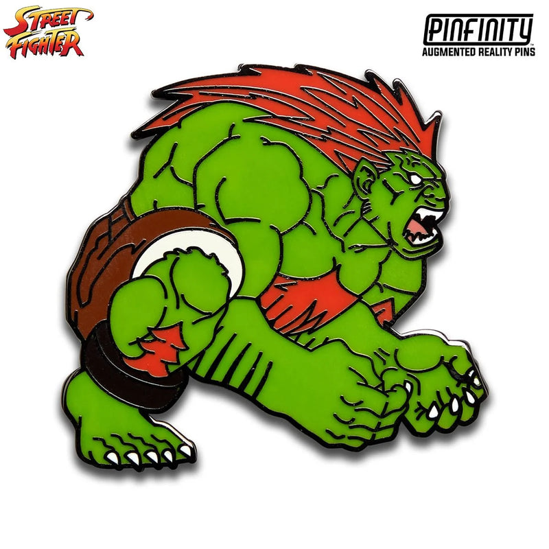 Street Fighter: Blanka Augmented Reality Enamel Pin