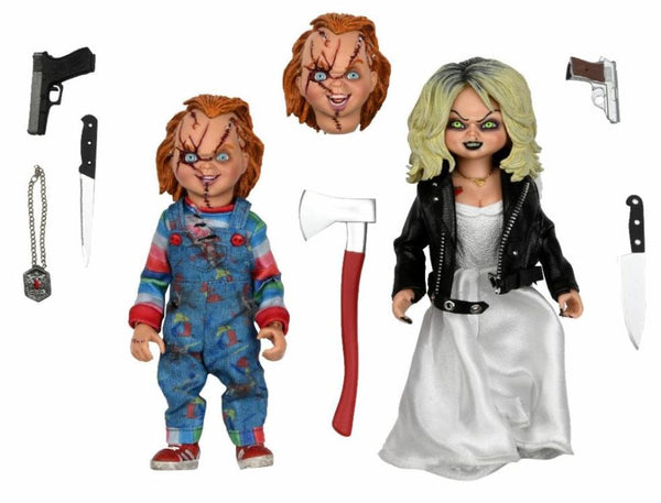 Childs Play: Bride of Chucky - Chucky and Tiffany Clothed Figure Two-Pack