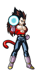 Dragon Ball GT: Super Saiyan 4 Vegeta