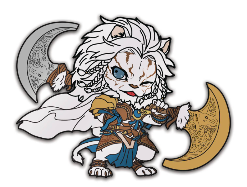 Magic The Gathering: Secret Lair - Lil Walker Ajani AR Pin