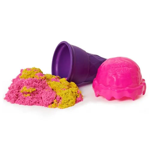 Kinetic Sand Scents 4 oz Ice Cream Pink Cone Container