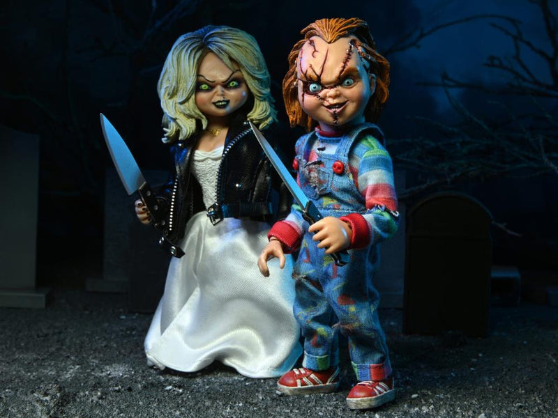 Childs Play: Bride of Chucky - Chucky and Tiffany Clothed Figure Two-Pack