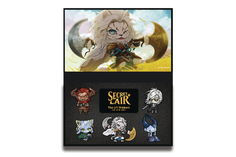 Magic The Gathering: Secret Lair Lil Walker 5PC AR Pin Set