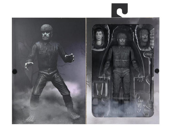 Universal Monsters: The Wolf Man (Black & White) Ultimate Action Figure