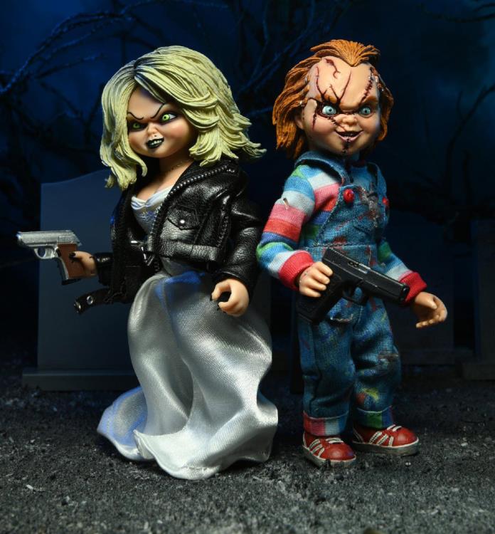 Childs Play: Bride of Chucky - Chucky and Tiffany Clothed Figure Two-Pack