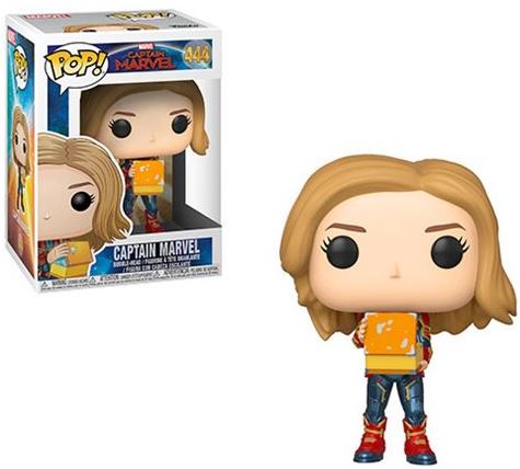 Captain Marvel Holding Lunchbox Pop! Vinyl Figure