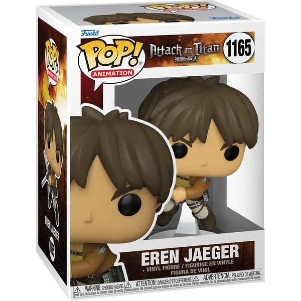 Funko Pop! Attack on Titan: Eren Jaeger Vinyl Figure #1165