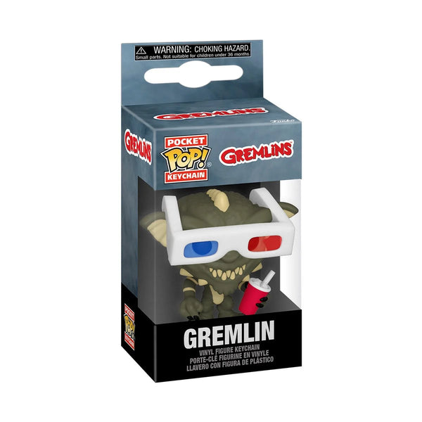 Gremlins: Stripe with 3D Glasses Key Chain