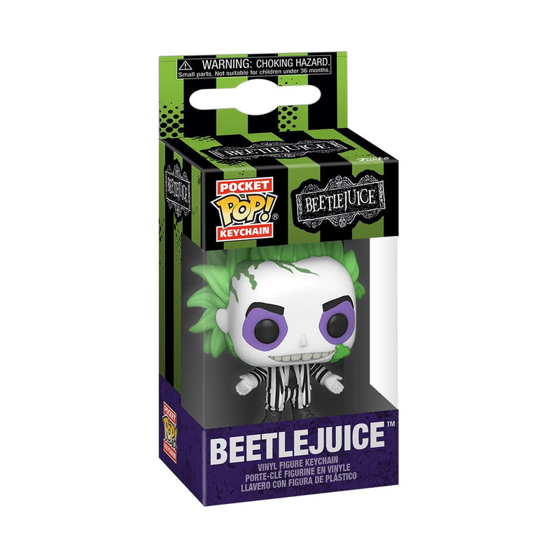 Beetlejuice Key Chain