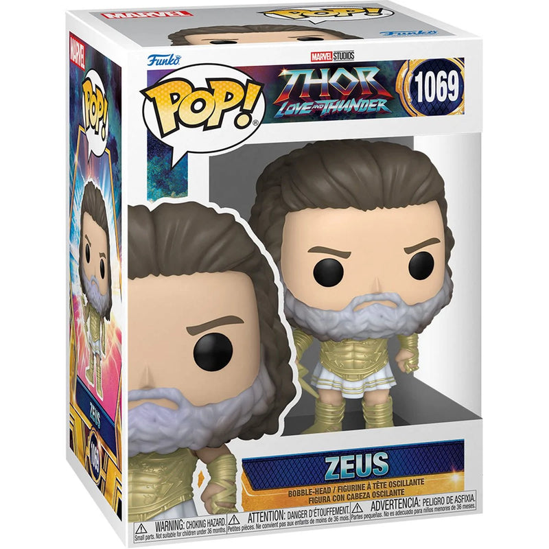 Funko Pop! Marvel Thor: Love and Thunder - Zeus Pop! Vinyl Figure