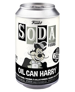 Funko Soda: Mighty Mouse - Oil Can Harry LE 4,500 (International)