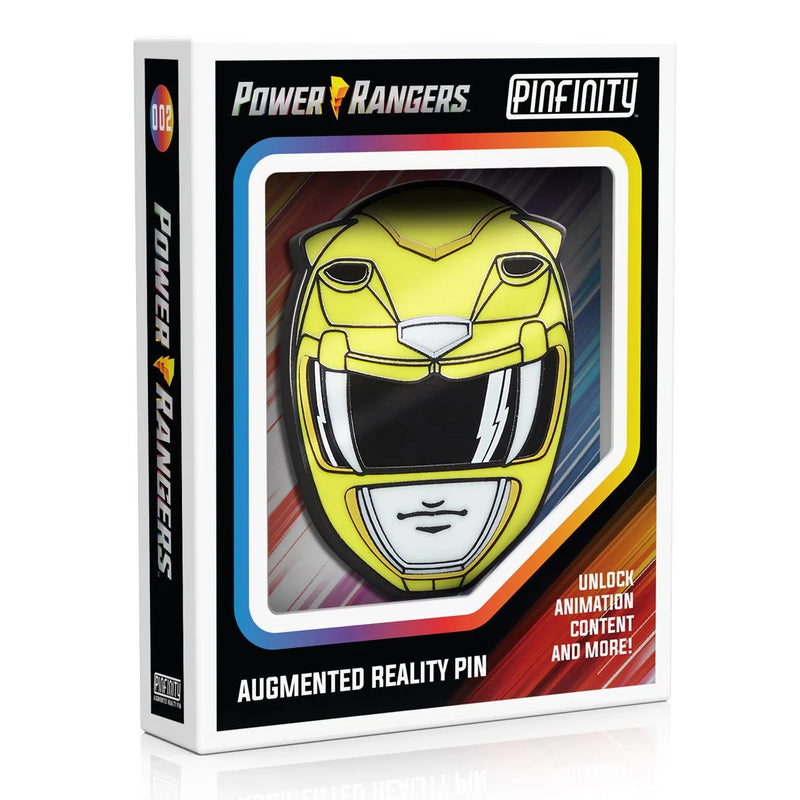 Power Rangers: Yellow Ranger Augmented Reality Enamel Pin