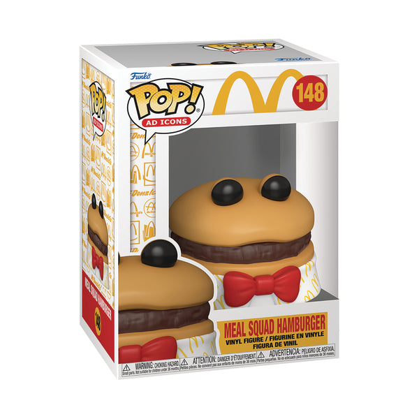 Ad Icons McDonalds: Hamburger Vinyl Figure #148