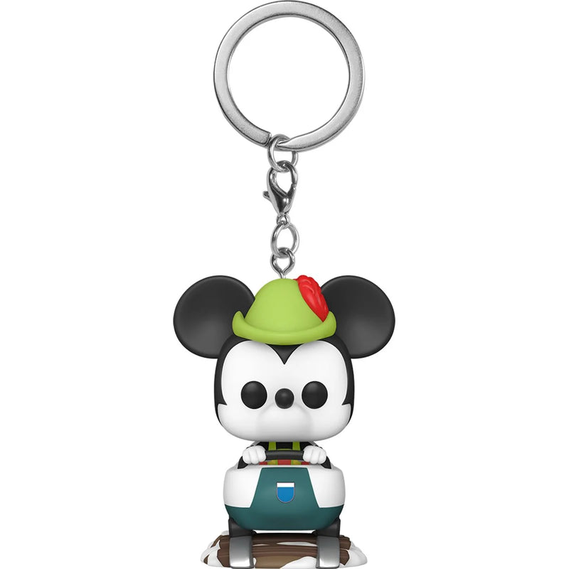 Disneyland 65th Anniversary: Mickey Mouse with Matterhorn Key Chain