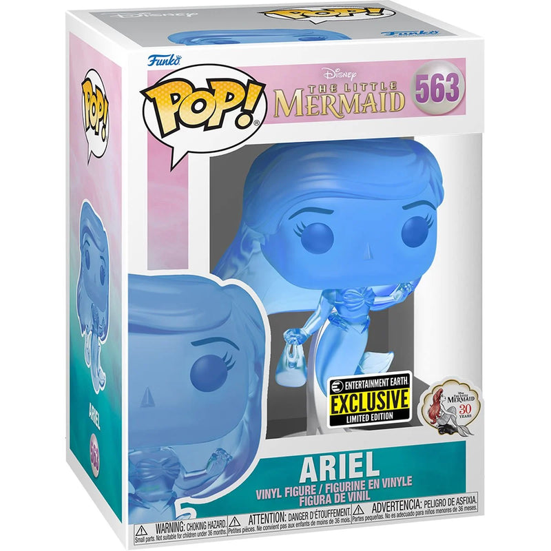 Funko Pop! Disney The Little Mermaid: Ariel Blue Translucent Vinyl Figure EE Exclusive