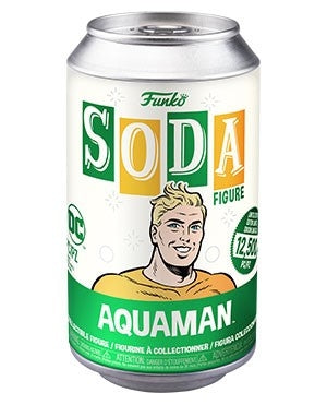 Funko Soda! DC Aquaman W/ Chase LE 12,500