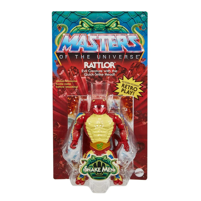 Masters of the Universe Origins Rattlor Action Figure