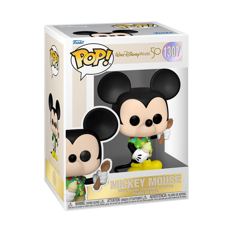 Disney WDW 50th Anniversary: Aloha Mickey Mouse Vinyl Figure