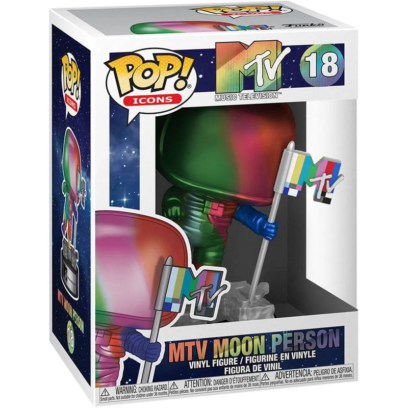 MTV: Rainbow Moon Person Pop! Vinyl Figure