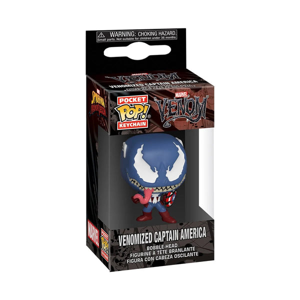 Marvel: Venomized - Captain America Key Chain