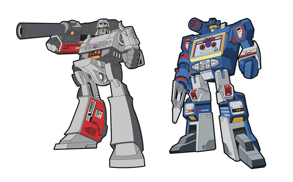 Transformers: Megatron and Soundwave Retro Pin 2-Pack Set