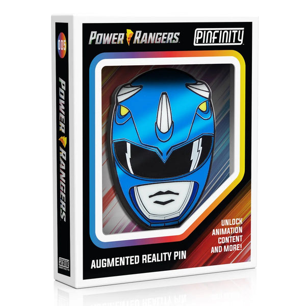 Power Rangers: Blue Ranger Augmented Reality Enamel Pin