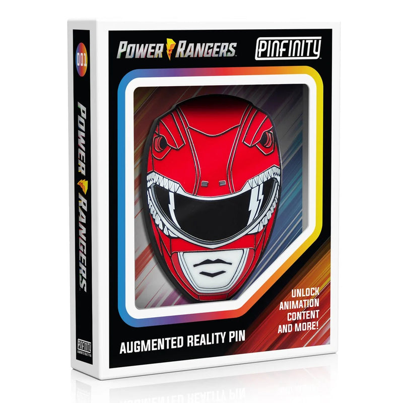 Power Rangers: Red Ranger Augmented Reality Enamel Pin