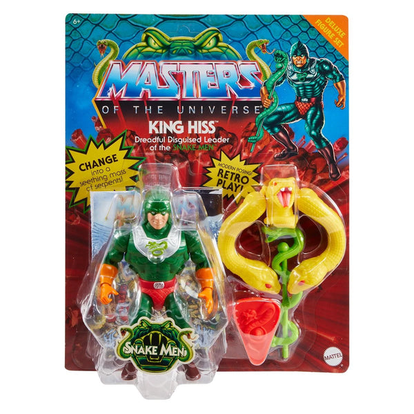 Masters of the Universe Origins King Hiss Deluxe Action Figure