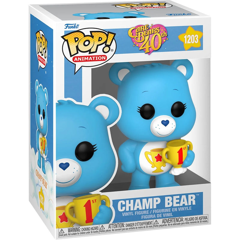 Care Bears: 40th Anniversary Champ Bear Pop! Vinyl Figure