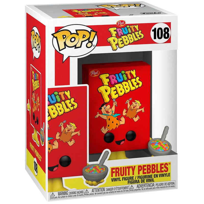 Post: Fruity Pebbles Cereal Box Pop! Vinyl Figure