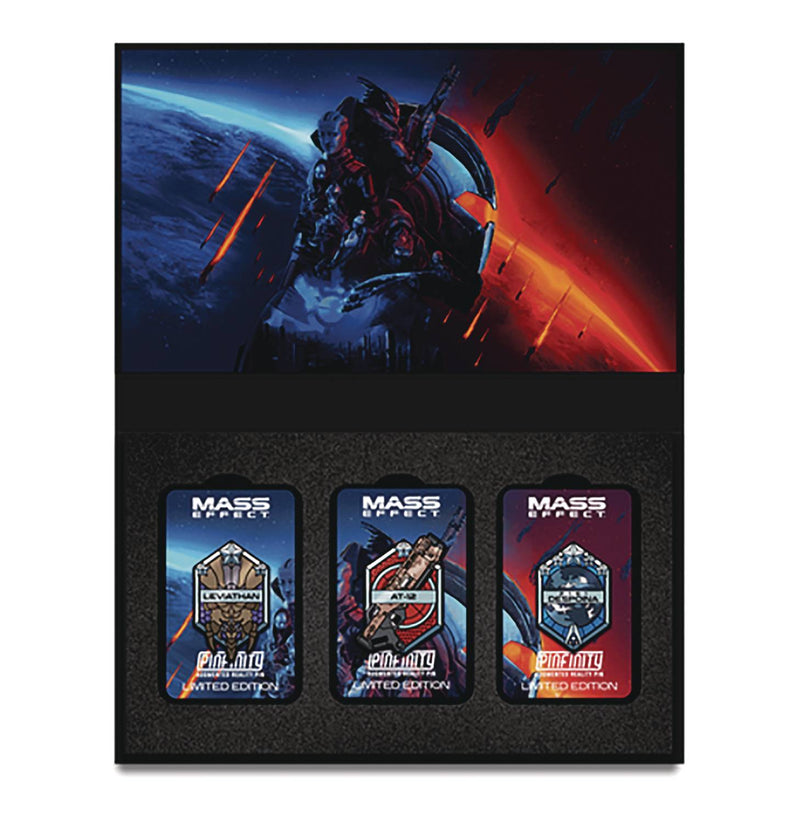 Mass Effect 3PC AR Pin Set Limited Edition 2012