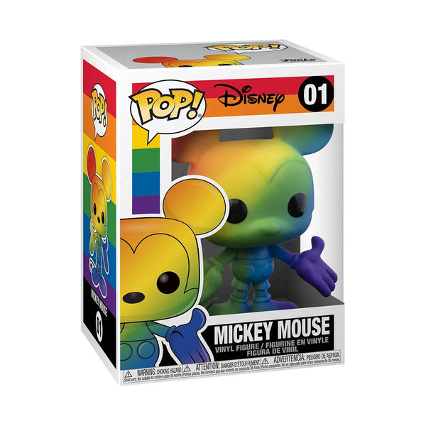 Pride 2021: Mickey Mouse (Rainbow) Vinyl Figure #01