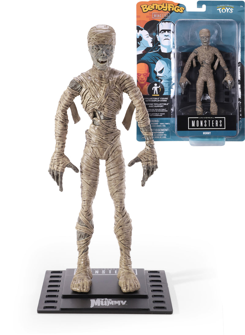 Universal Monsters: The Mummy 7" Bendy Figure