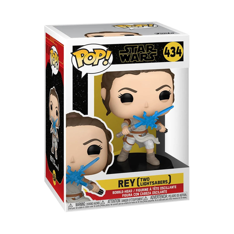 Star Wars: The Rise of Skywalker - Rey with 2 Light Sabers Vinyl Figure